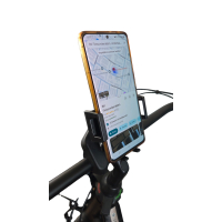Telefoonhouder Fiets Zwart - Ergotec