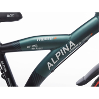 Alpina Yabber 22 inch - Pine Green Matt / Vivid Black Matt