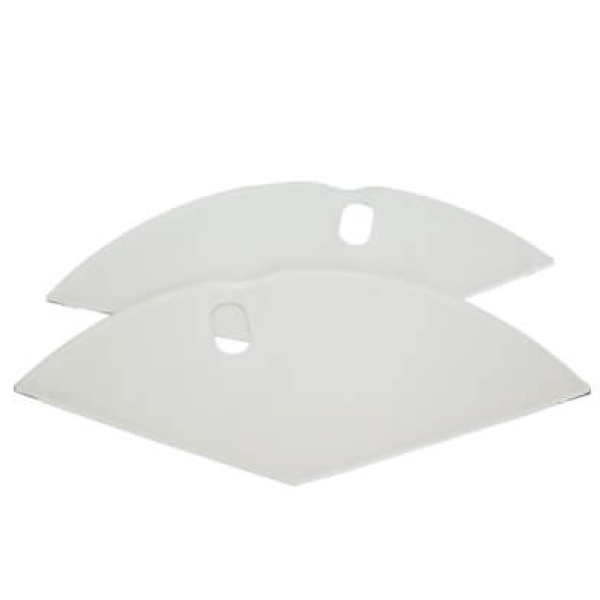 Jasbeschermers Lakdoek 28 inch - Wit