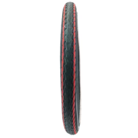 Buitenband 20 x 1.75 (47-406) Zwart met rode streep - Deli Tire