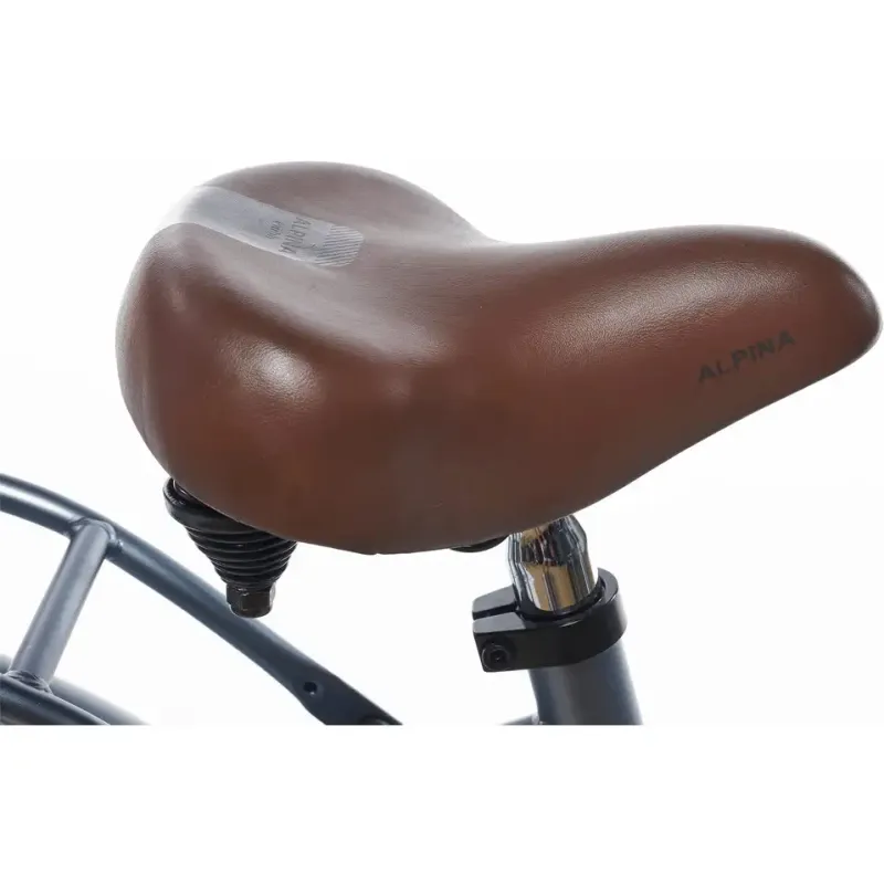 Fietszadel 20/22 inch Bruin - Alpina Clubb