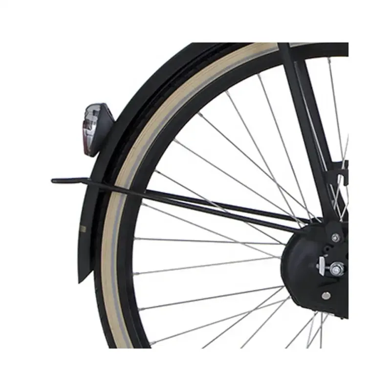 Spatbordstang achter 28 inch Jet Black Matt - Cortina