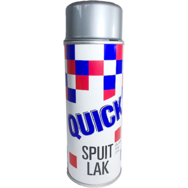 Spuitlak Zilver 400ml - Quick