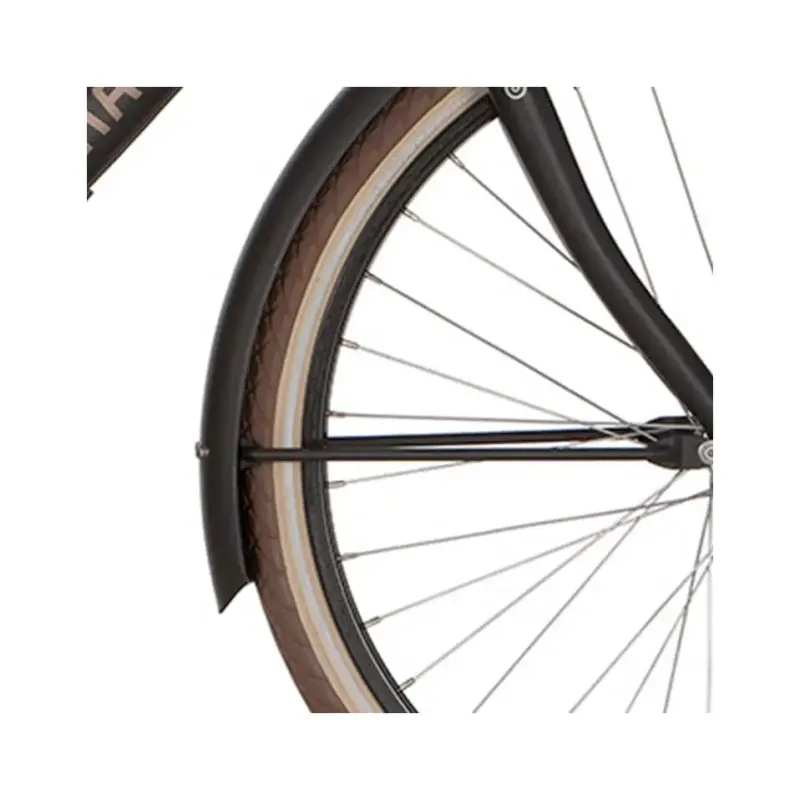Voorspatbord 24 inch Jet Black Matt - Cortina
