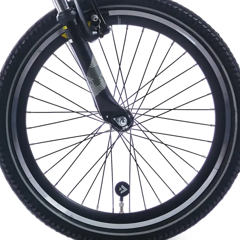 Voorwiel Zwart 22 inch - Alpina Trial