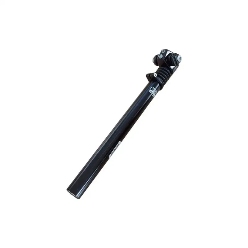 Zadelpen Verend Zwart - 31.6mm 