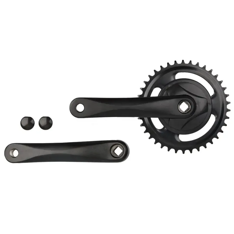 Crankstel 38T 170mm Vierkant JIS - Zwart
