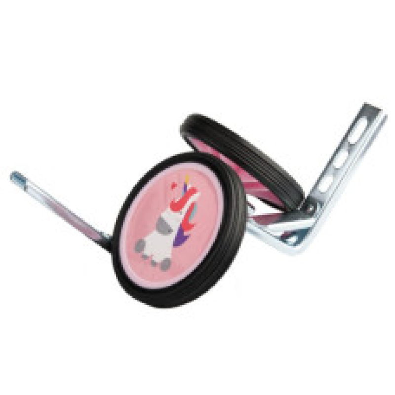 Zijwielen 12 t/m 18 inch Roze - Pexkids