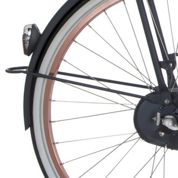 Spatbordstang achter 28 inch Millionaire Blue Matt - Cortina