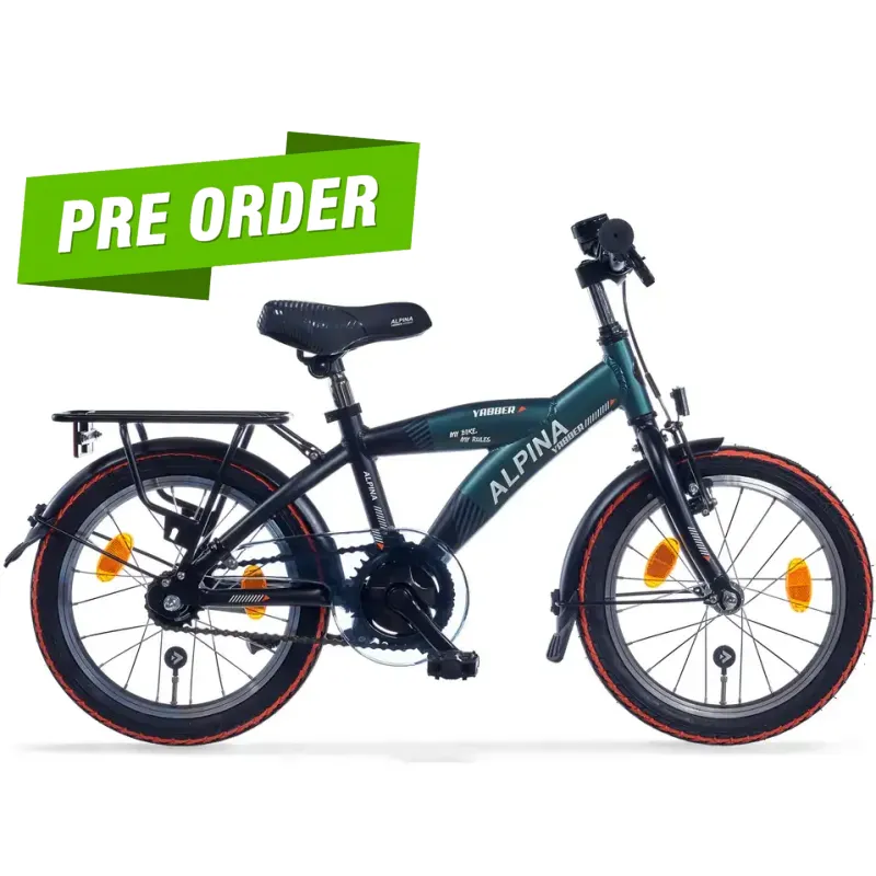 Alpina Yabber 16 inch Pine Green Matt - Vivid Black Matt