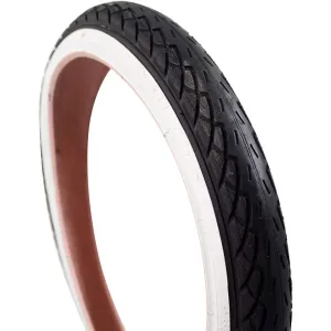 Buitenband 18 x 1.75 Zwart/Wit - Deli Tire