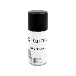 Spuitlak Black Matt - Cortina Spuitlak Black Matt - Cortina