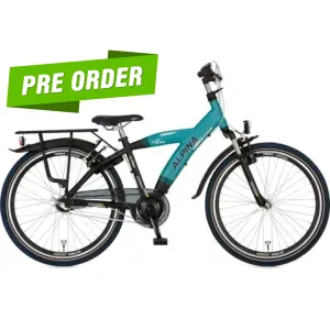 Alpina Yabber 24 inch Jet Black Metallic Matt - Pacific Blue