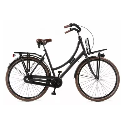 Avalon Cargo D50 Matzwart 3 Versnellingen - 28 inch