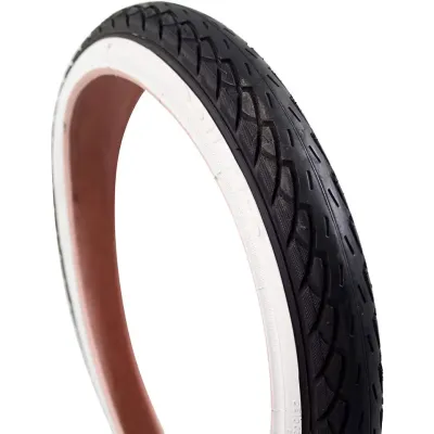 Buitenband 18 x 1.75 Zwart/Wit - Deli Tire