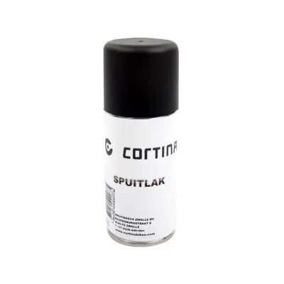 Spuitlak Black Matt - Cortina