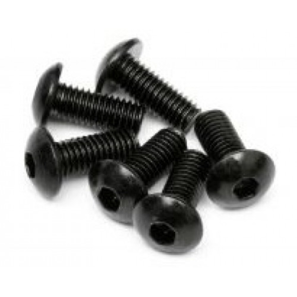 AMS Disk/Rotor/Schijfrembout - 6 stuks zwart