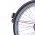 Spatbordset 26 inch Dark Mauve Matt - Alpina