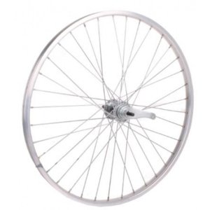Aluminium achterwiel 28 x 1 5/8 x 1 3/8 - remnaaf Aluminium achterwiel 28 x 1 5/8 x 1 3/8 - remnaaf