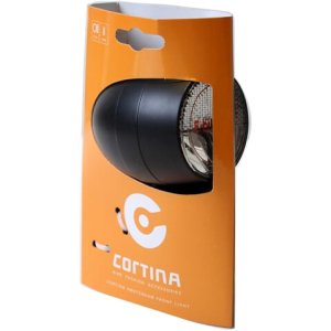 Cortina Koplamp Amsterdam ebike zwart