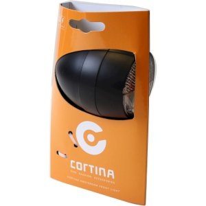 Cortina Koplamp Amsterdam naafdynamo zwart