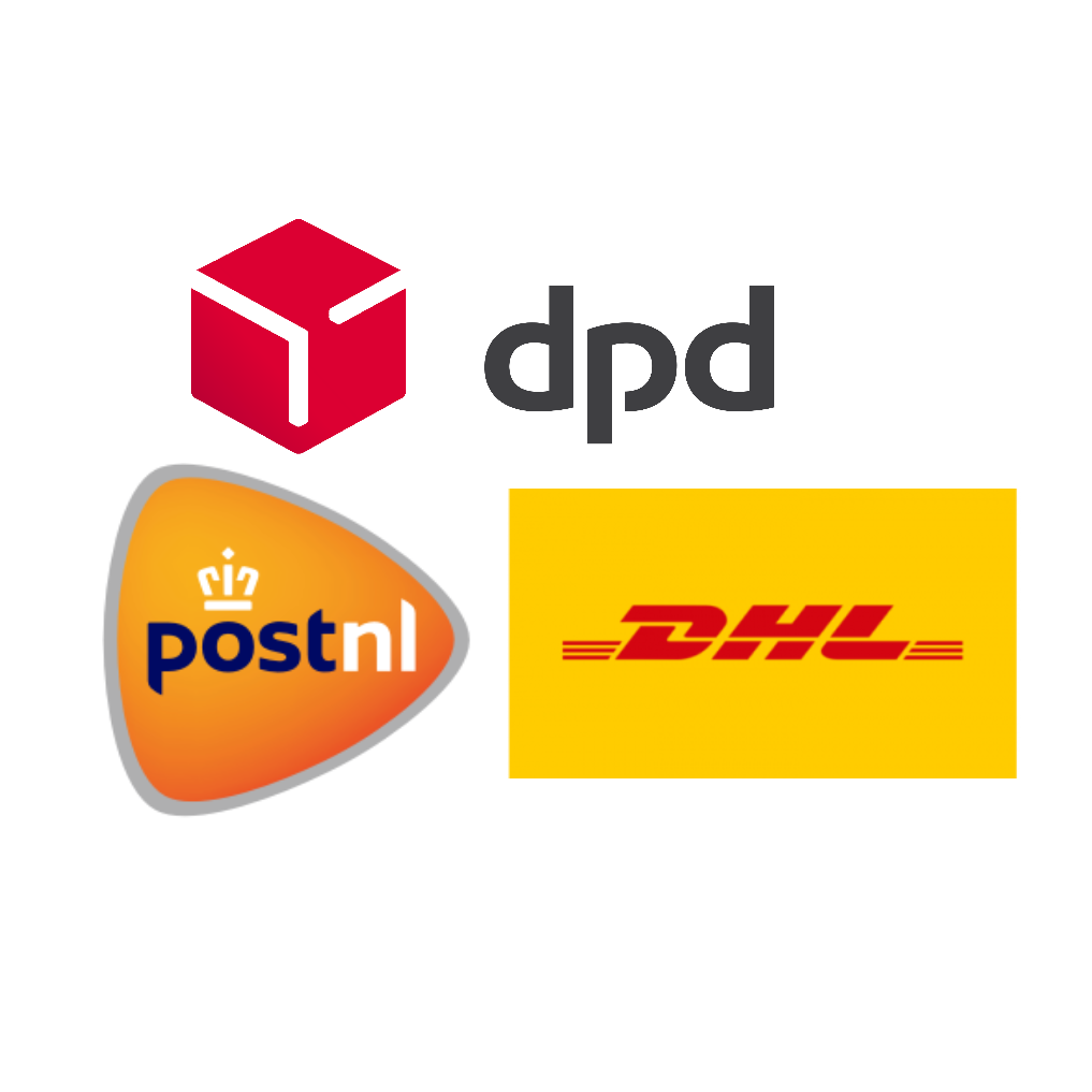 Verzending via DPD, PostNL en DHL
