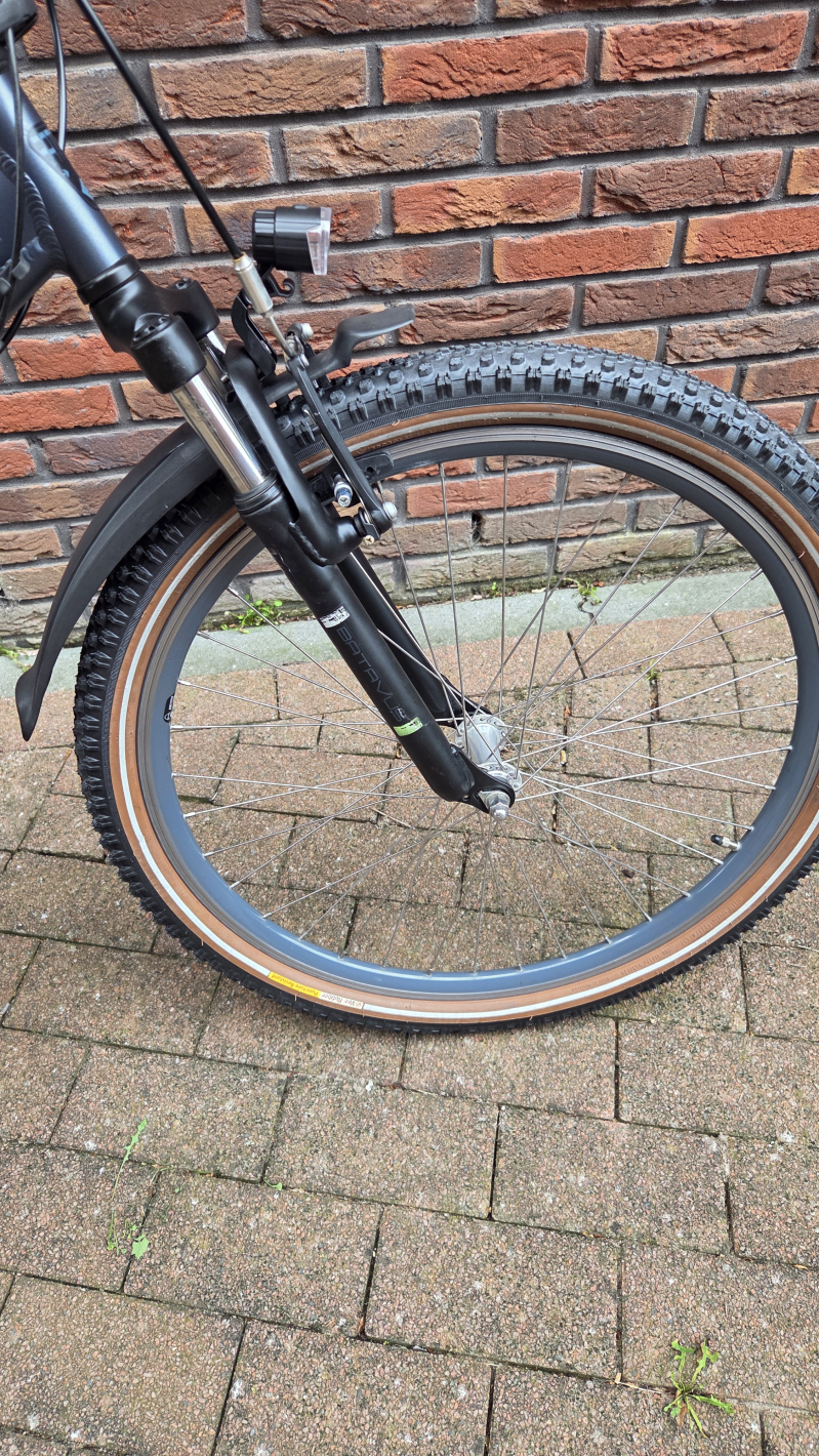 Voorwiel Batavus Snake 26 inch kinderfiets